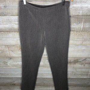 Ellen Tracy size 8 grey career office trouser dress pants